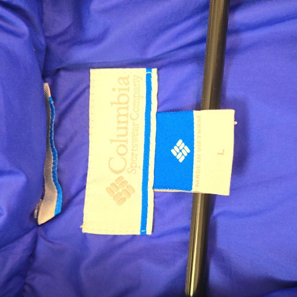 blue Columbia Women's Snow Eclipse Mid Jacket. Size Large - Picture 2 of 9